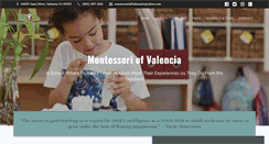 Desktop Screenshot of montessoriofvalencia.com
